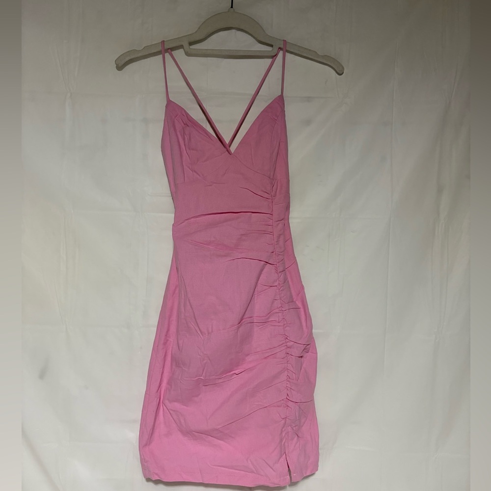 Princess Polly Pink Mini Dress🩷lined,sz2
